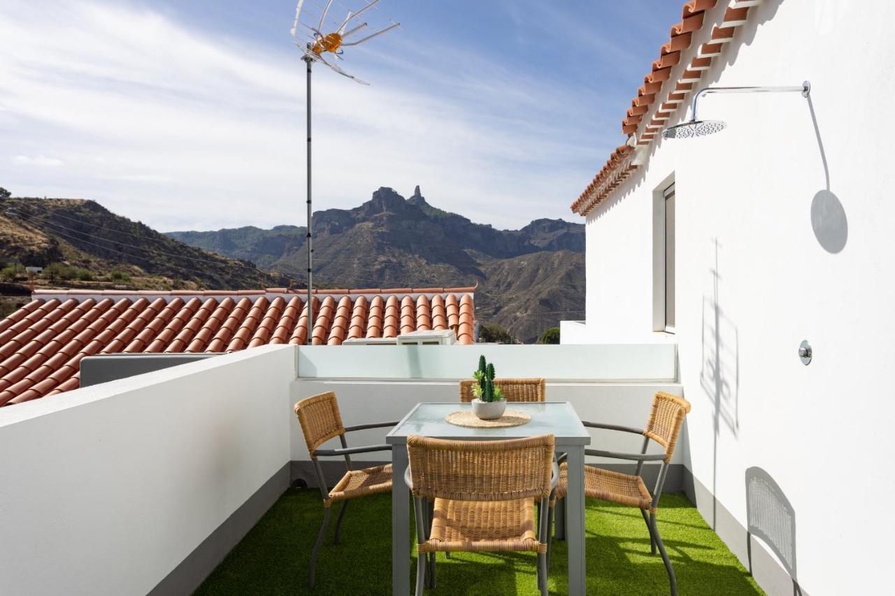 Casa Evaristo With Roque Nublo View Tejeda  Luaran gambar