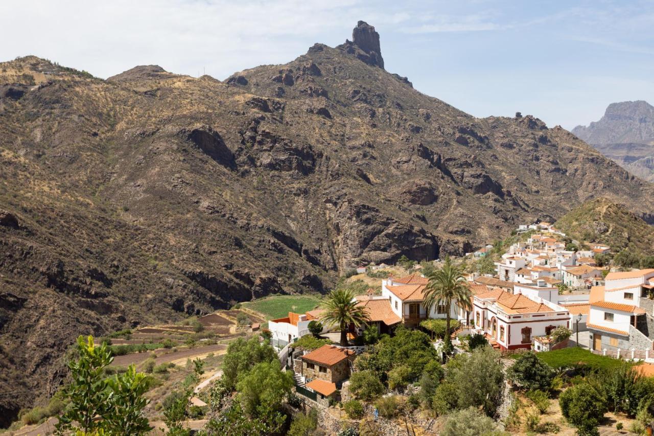 Casa Evaristo With Roque Nublo View Tejeda  Luaran gambar