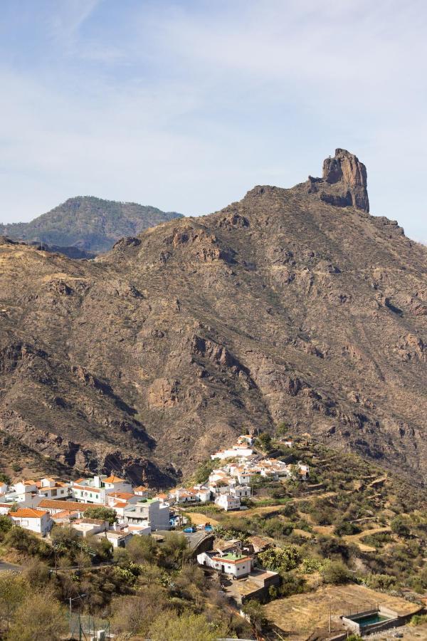 Casa Evaristo With Roque Nublo View Tejeda  Luaran gambar