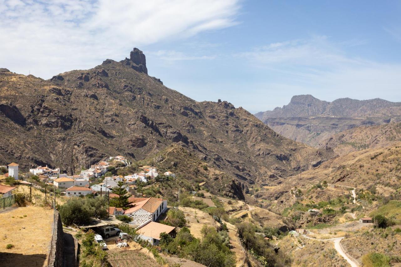 Casa Evaristo With Roque Nublo View Tejeda  Luaran gambar