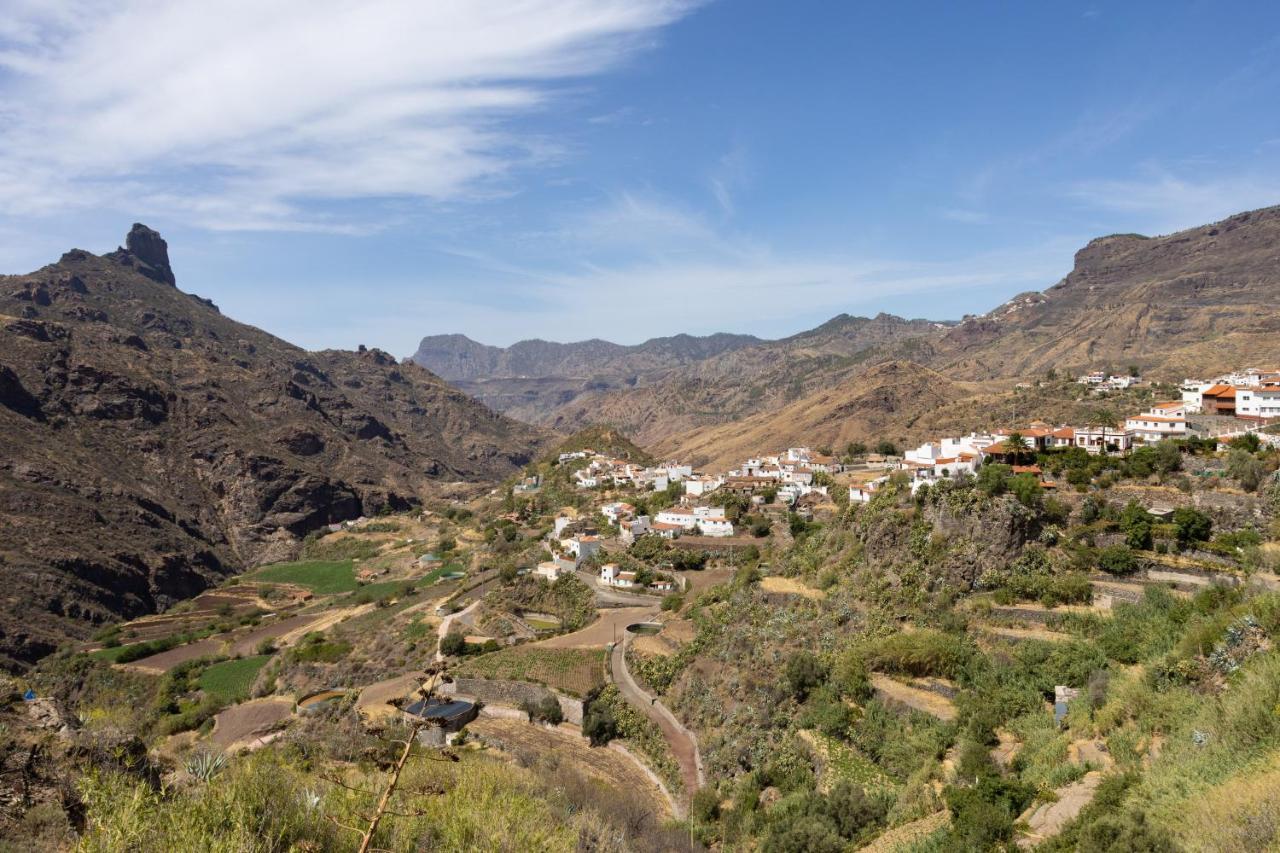 Casa Evaristo With Roque Nublo View Tejeda  Luaran gambar